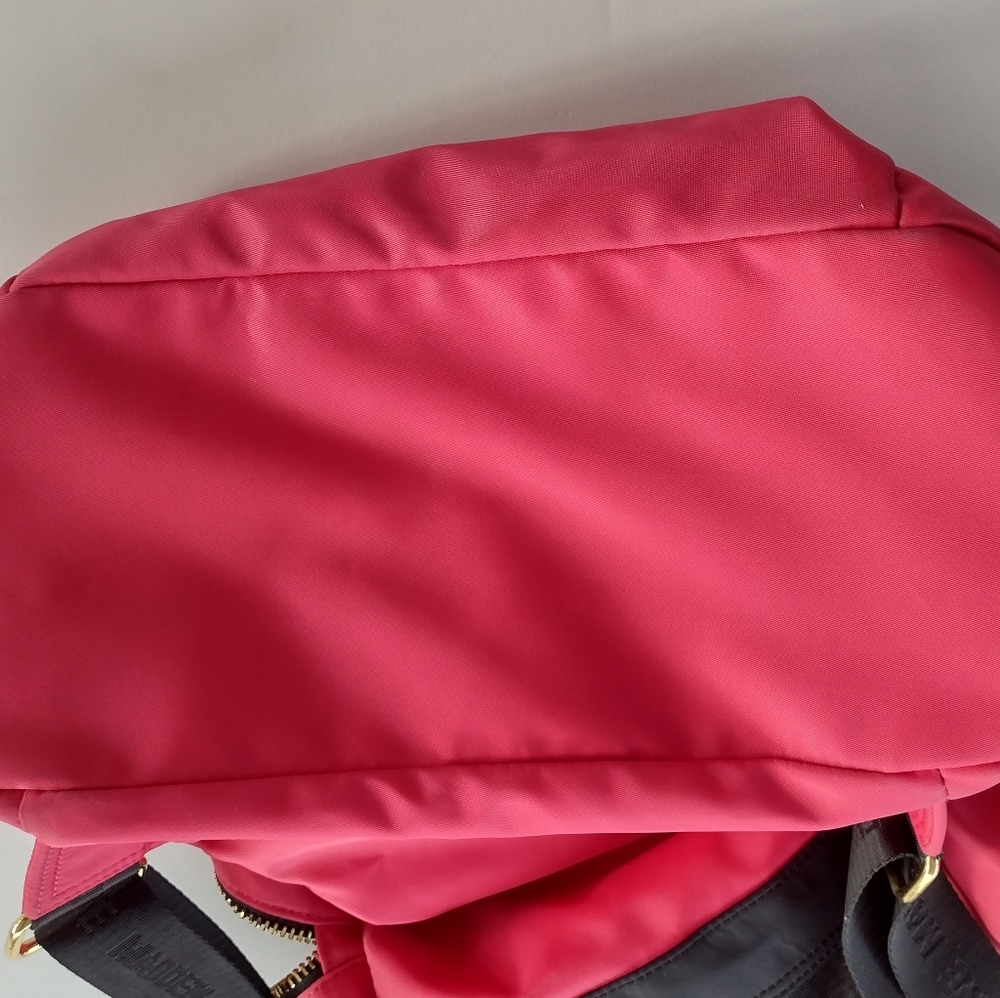 Steven Madden Nylon Logo Zipper Backpack - Picture 12 of 16